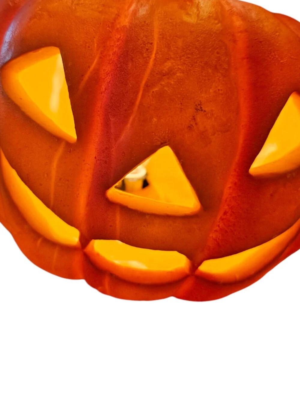 VINTAGE 1996 DISNEY VAMPIRE DRACULA MICKEY MOUSE PUMPKIN JACK-O-LANTERN LIGHTED